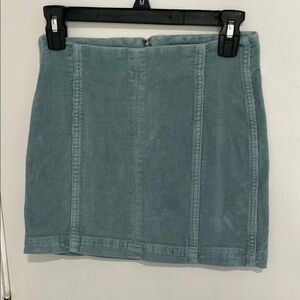 Wild Fable teal corduroy Pencil Mini Skirt